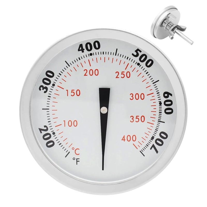 BQMAX 67088 67731 Grill Thermometer for Weber Genesis II Genesis 300 Summit Series Grills, Grill Temperature Gauge for Weber Genesis E/S-310, Grill Thermometer Temperature Range 200-700F, 2-3/8” Diameter - Image 1